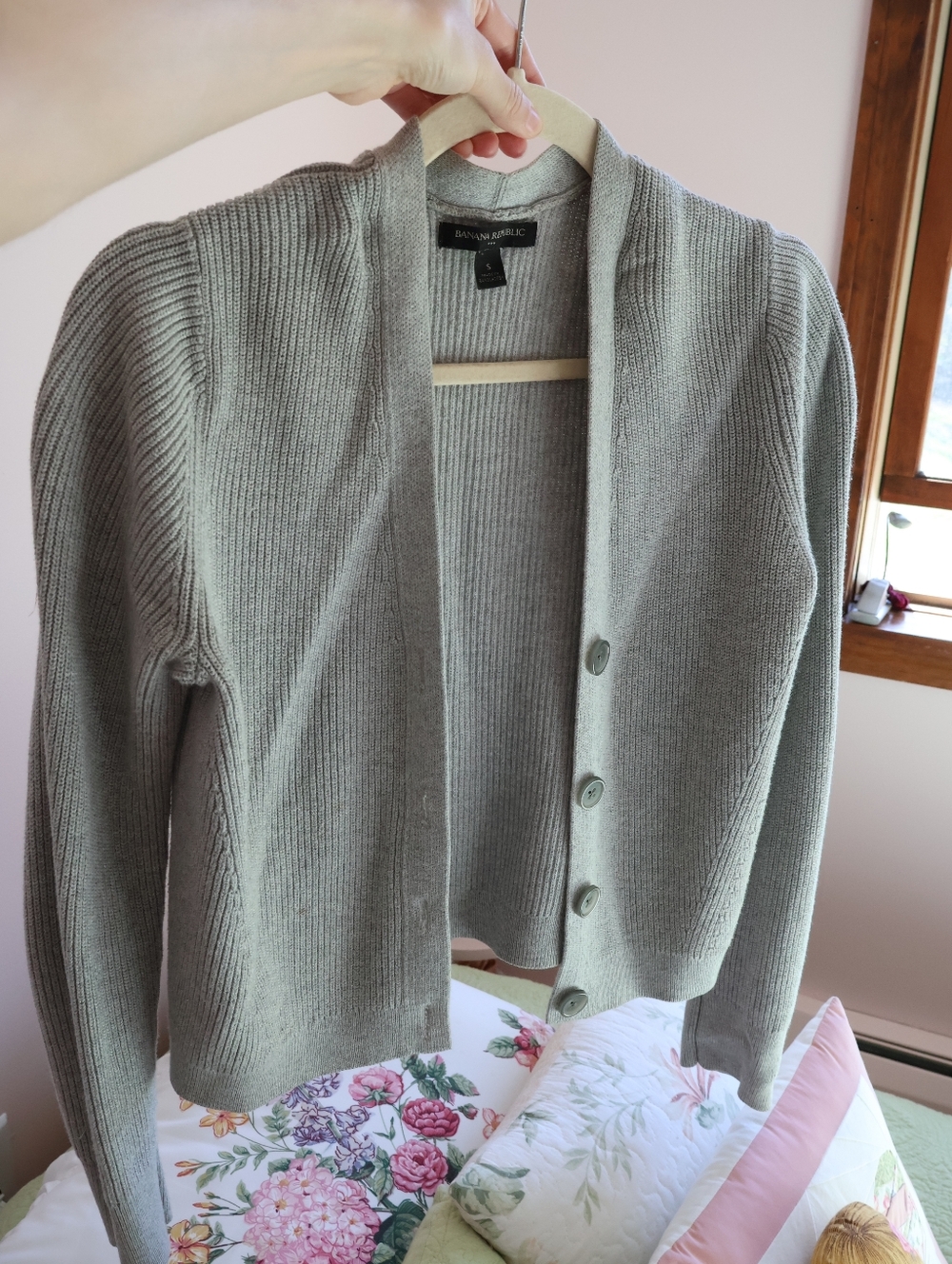 100% Cotton Knit Cardigan - Picture 6 of 8